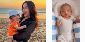 8 Potret Terbaru Baby Don, Anak Kedua Jessica Iskandar yang Wajahnya Makin Bule dan Mirip Vincent Verhaag