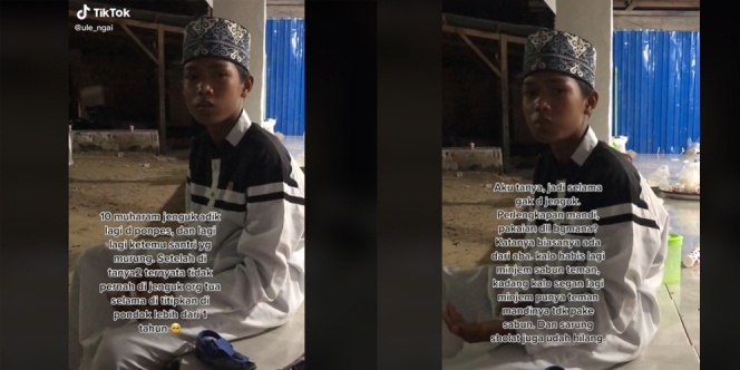 Kisah Sedih Fahri, Santri yang Sudah 1 Tahun Tak Dijenguk Orangtuanya Hingga Tak Punya Peralatan Mandi