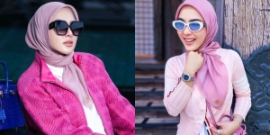 10 Potret Syahrini Kenakan Outfit Serba Pink, Tampil Stylish dan Imut Jadi Satu!