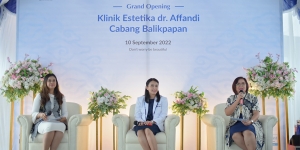 Lebarkan Pelayanan ke Luar Pulau Jawa, Klinik Estetika dr. Affandi Membuka Cabang ke-16 nya di Balikpapan