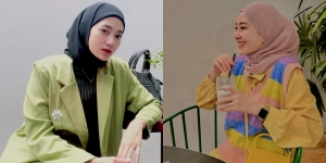 10 Momen Ussy Sulistiawaty Adakan Lomba 17 Agustus di Rumah, Aksi Elea Makan Krupuk Lucu Banget
