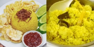 5 Resep Nasi Kuning Rice Cooker, Mudah Hanya dengan Tiga Bahan Sederhana