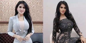 Potret Prilly Latuconsina Hadiri Pernikahan Putri Tanjung, Pakai Dress Belahan Tinggi Ditemani Reza Rahardian