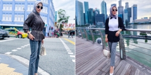 8 Potret Yuni Shara Pakai Celana Jeans Robek, Tetep Kece sampai Bikin Netizen Gemes!