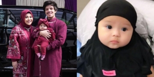 10 Potret Baby Ameena Anak Aurel Hermansyah dan Atta Halilintar yang Dibiasakan Pakai Hijab Sejak Dini, Wajahnya yang Bulat Gemesin!