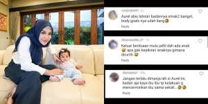 Bikin Sakit hati, Aurel Hermansyah Bagikan Komentar Netizen yang Julid Bentuk Tubuhnya 
