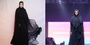 Tak Pernah Unggah Foto Sendiri Usai Hijrab, Ini 7 Potret 'Langka' Ineke Koesherawati Saat jadi Model Baju Muslim