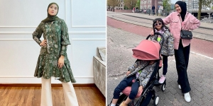 Sama-Sama Cantik hingga Sering Disebut Kembar, Ini 7 Adu Gaya Haico Van der Veken dan Angela Gilsha dengan Outfit Casual