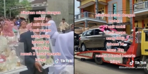 Viral Pernikahan Super Mewah di Jember, Maharnya Mobil, Rumah, iPhone 14 sampai Uang Rp100 Juta!
