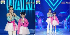 Potret Ayu Ting Ting dan Bilqis Nyanyi di Konser Indosia28est Bawakan Lagu 'Strawberry Cake, Gayanya Bak Idol Kpop!