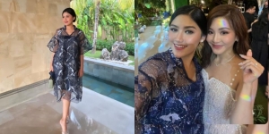 Potret Erina Gudono di Pernikahan YouTuber Nex Carlos, Tampil Menawan dengan Baju Transparan