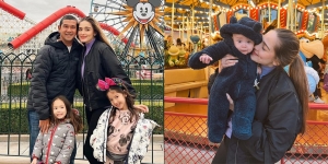 Deretan Potret Keluarga Yasmine Wildblood Liburan ke Disney California Adventure, Si Kecil Gemesin Semua!