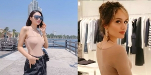 8 Potret Selebgram Berdagu Lancip Yuni Jasmine yang Mencuri Perhatian Netizen