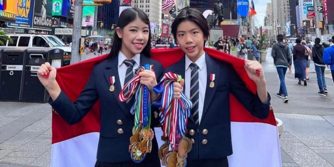 Potret Kakak Beradik Genius Mischka dan Devon Raih 85 Medali Olimpiade Internasional untuk Indonesia