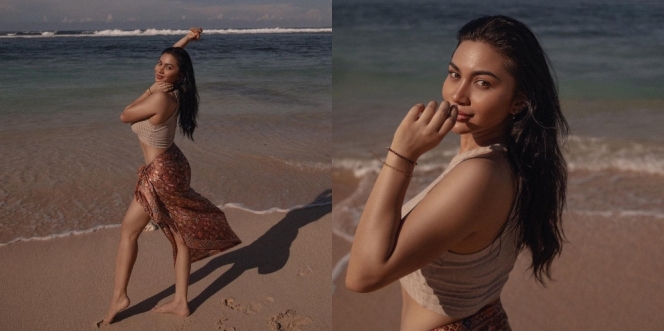 11 Potret Ariel Tatum Lakukan Photoshoot Di Pantai Paras Cantik Dan Kulit Eksotisnya Tuai